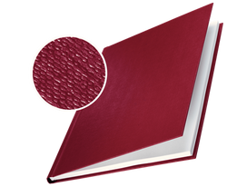 Hardcover Rot ohne Prägung 106-140 Seiten einseitiger druck
